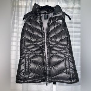 Black North Face Puffer Vest
